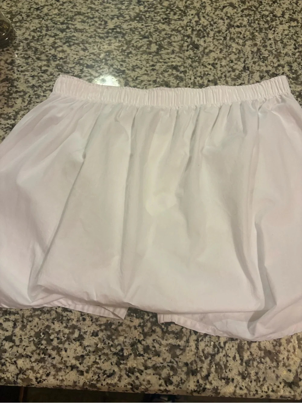 Ralph Lauren White Men's Boxer-Style Shorts with Navy Polo Logo